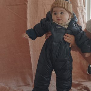 Une-pièce d'hiver duvet recyclé - New Navy