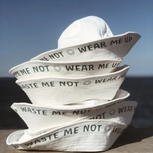 Chapeau Bucket ajustable - Blanc | Bleu