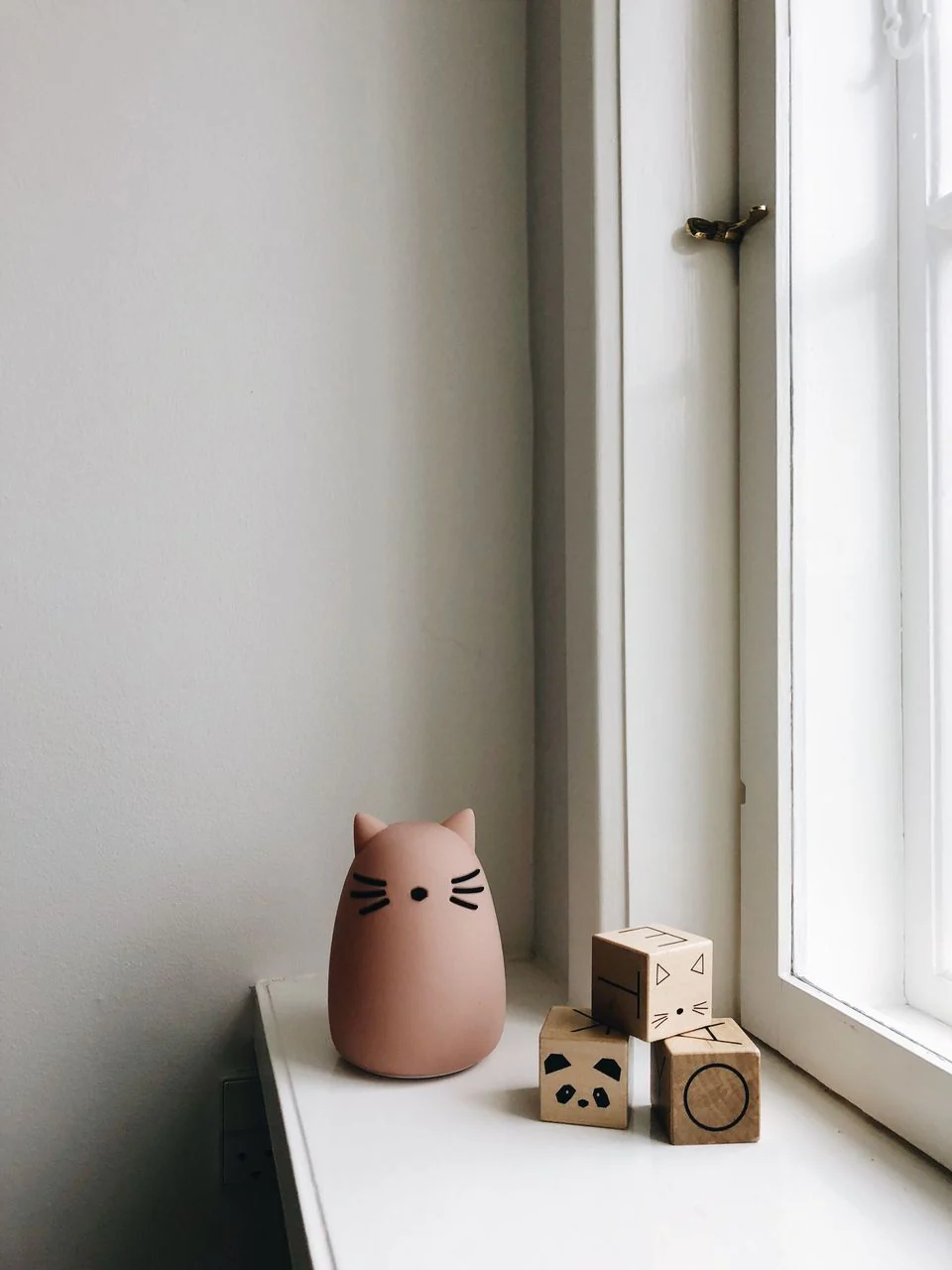 Veilleuse écologique en silicone - Chat rose – Image 5