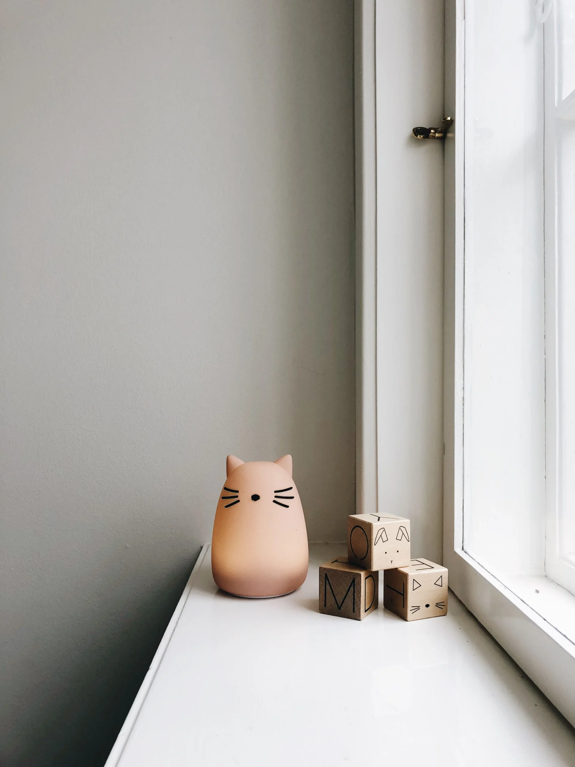 Veilleuse écologique en silicone - Chat rose – Image 7