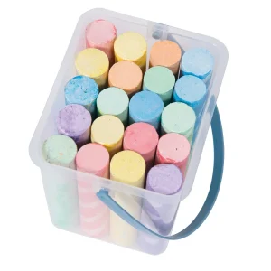 20 craies multicolores - Aujourd'hui c'est mercredi