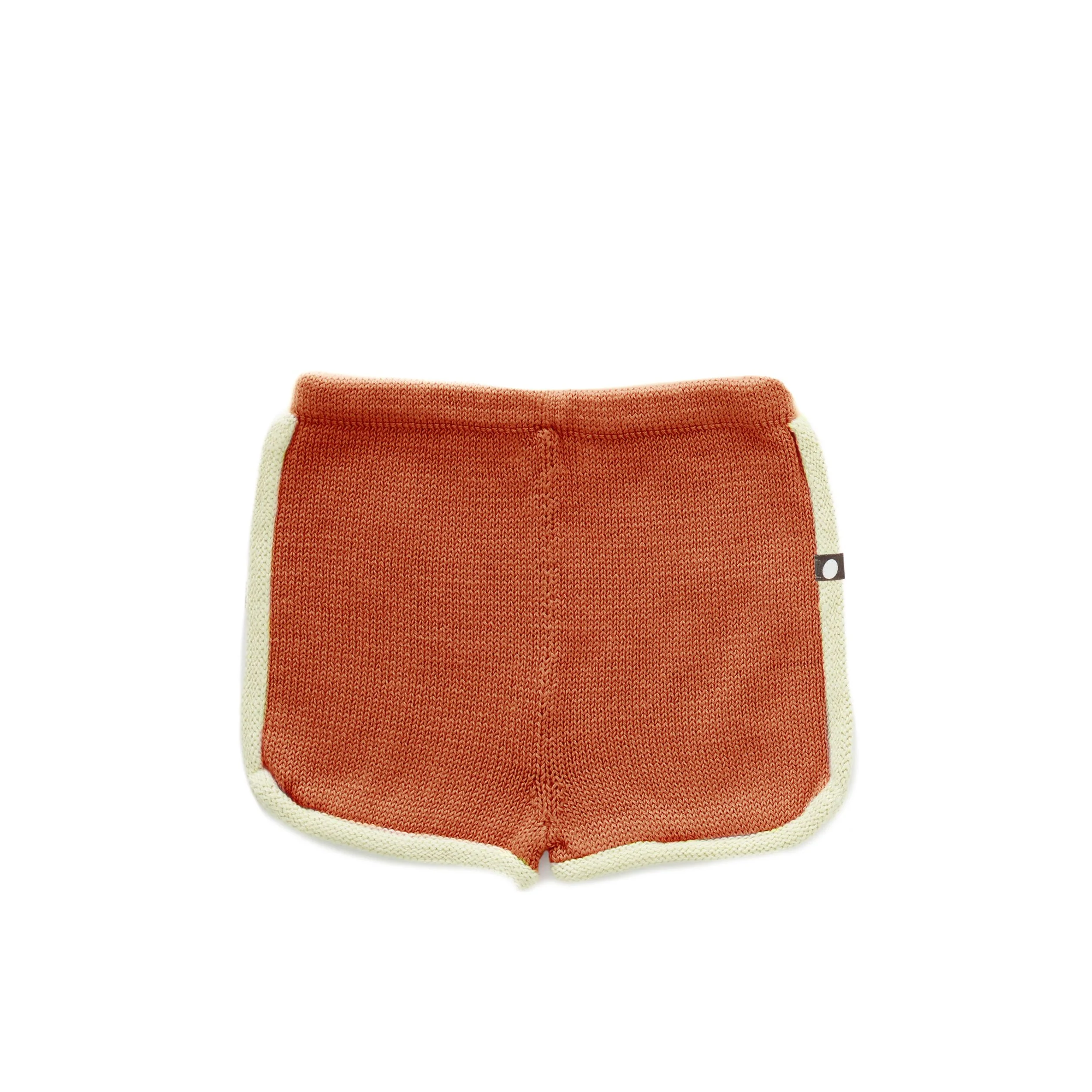 70's short en tricot - Burnt orange