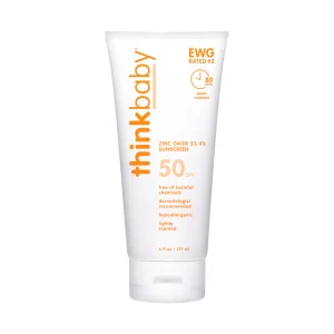 Crème solaire minérale 50+ SPF | Thinkbaby - 6 oz