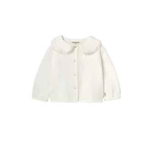 Chemise à col - White soft