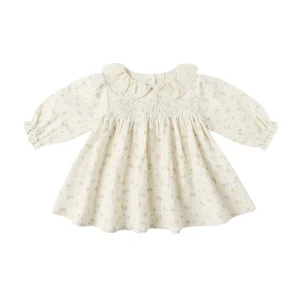 Robe bouffante | Callie - Golden floral