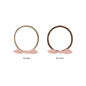 Bandeau petite boucle - Rose