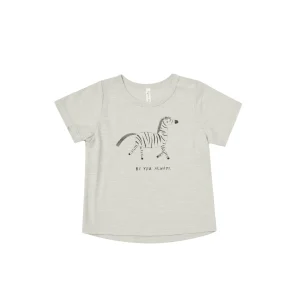 T-shirt unisexe - Light grey zebra