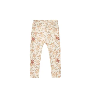 Legging coton bio - Pink floral