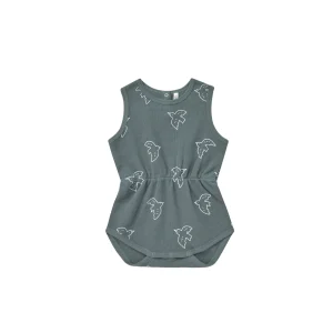 Barboteuse unisexe | Cinch - Indigo birds