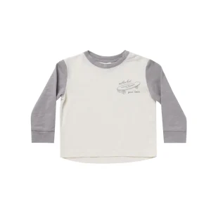 Chandail long | Skater - Born to skate ivory