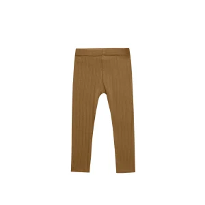 Legging côtelé - Chartreuse