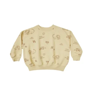 Sweatshirt unisexe - Lemon safari