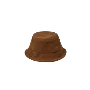 Chapeau bucket | Velours - Chocolate