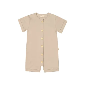 Barboteuse unisexe pima coton - Latte