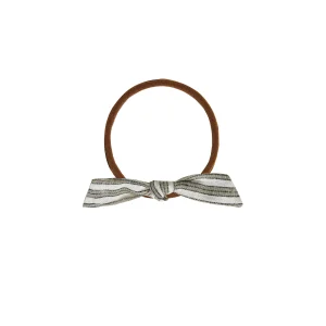 Bandeau fin à noeud | Brun - Vintage Black