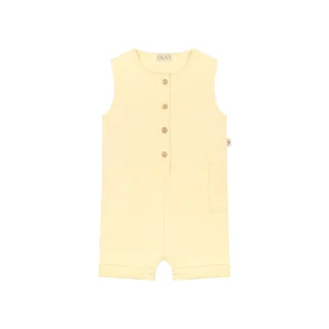 Barboteuse sans manche - Anis