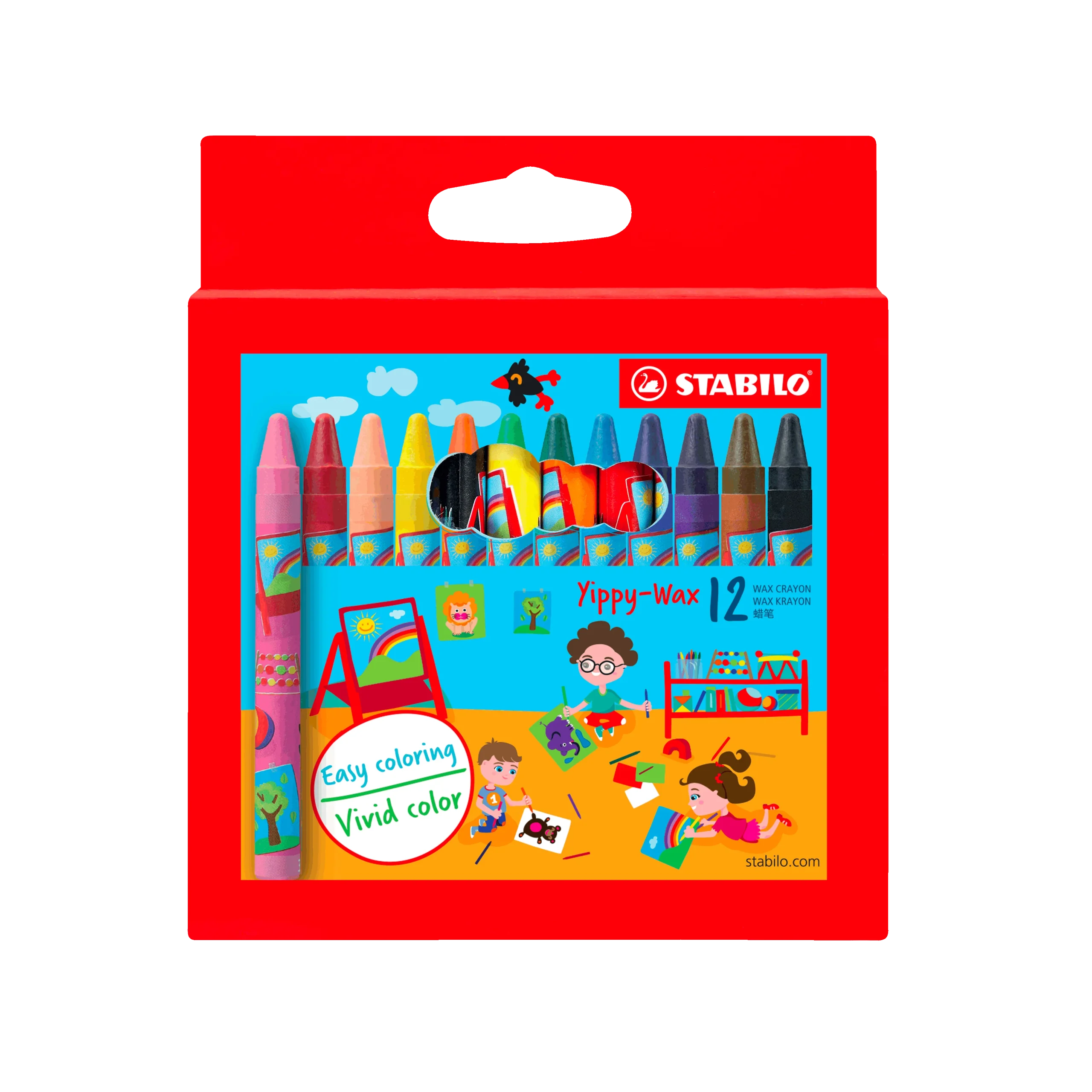 12 crayons de cire effaçables - Yippy wax – Image 2