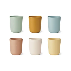 Verre animal bio plastique | Stine - 6 couleurs