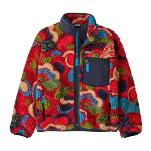 Veste molleton Retro-X | JUNIOR - Amanita red