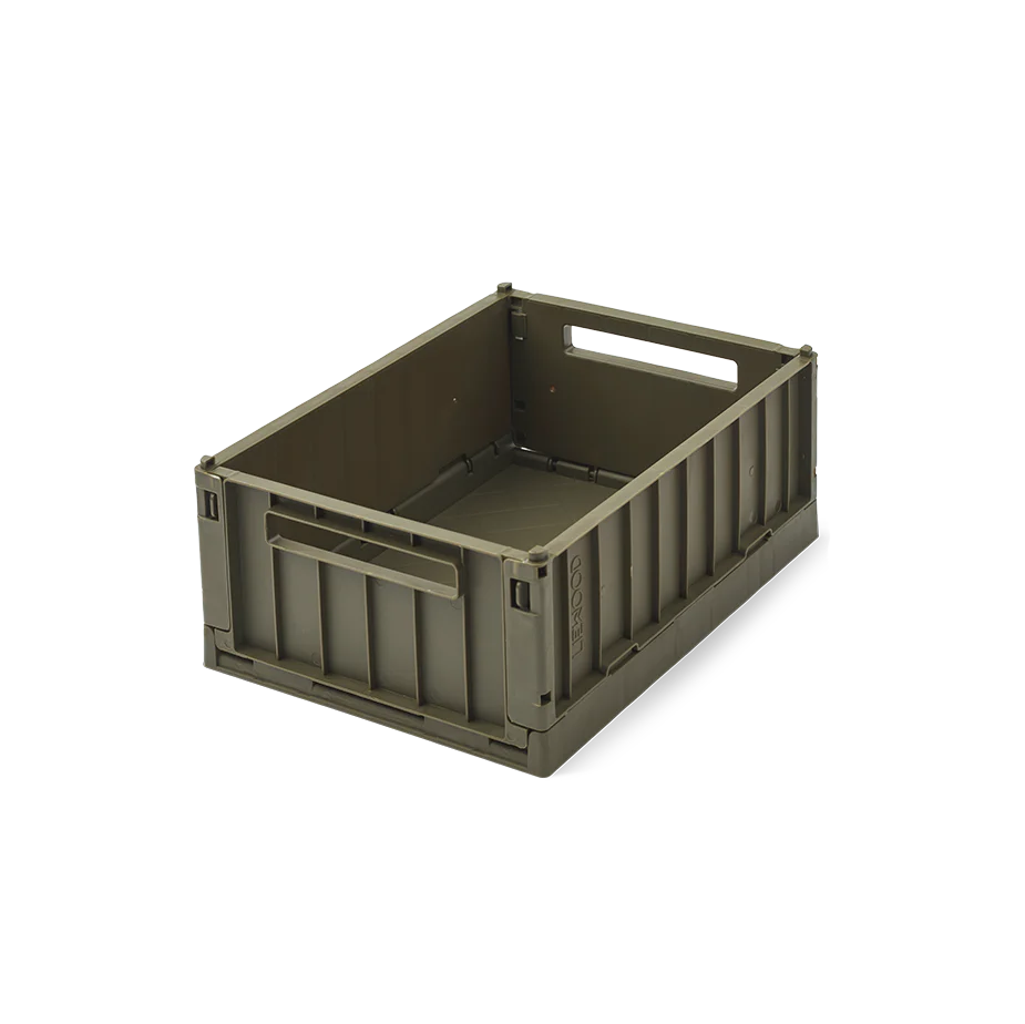 Boite de rangement pliable | MOYENNE - Army brown – Image 2