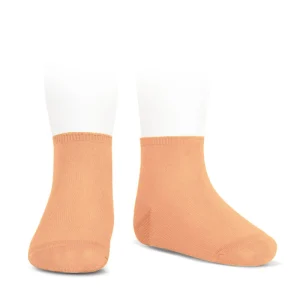 Chaussettes chevilles coton - Peach