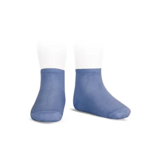 Chaussettes chevilles coton - Porcelain