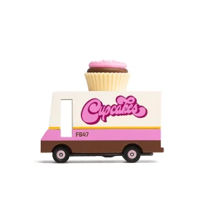 Petit camion de bois - Cupcake