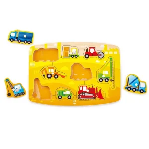 Hape | Construction peg puzzel