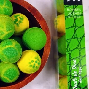 Réglette 5 Bombes de bain - Œufs de Dino