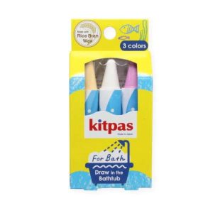 Kitpas | Badkrijt 3 stuks (geel, wit en roze)