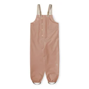 Pantalon de pluie évolutif recyclé | Dungarees - Beach rose