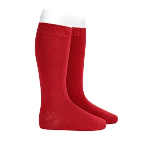 Chaussettes hautes - Red velvet