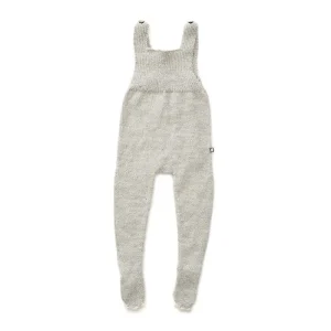 Salopette tricot laine d'Alpaga- Lapin