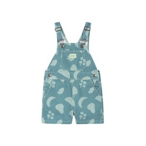 Salopette courte en coton - Tijuca