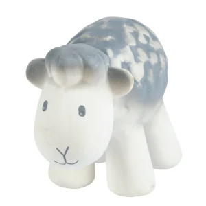 Tikiri | Sheep - Natural Rubber Baby Rattle & Bath Toy