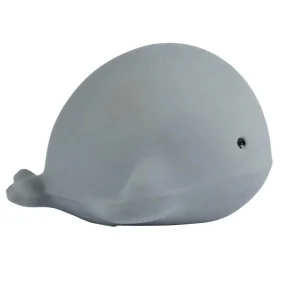 Tikiri | Whale - Natural Rubber Baby Rattle & Bath Toy