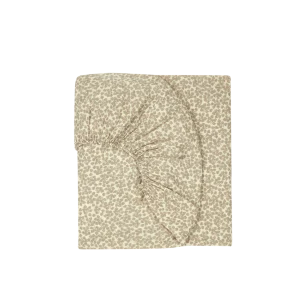 Drap contour bassinette | Wabi-Sabi - Light green yukimo