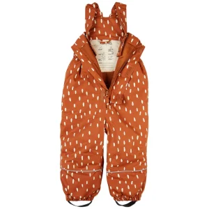 Pantalon d'hiver recyclé | Whistler - Brown dots